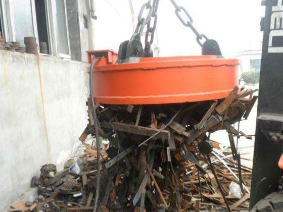 吊运废钢用起重电磁吸盘